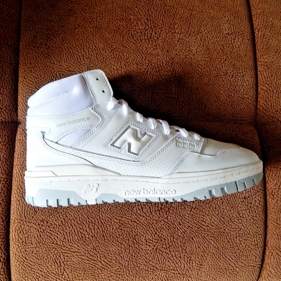 New Balance 650 White Cloud High Top Sneaker Athletic Shoes Men Sze 12 NEW main image 6